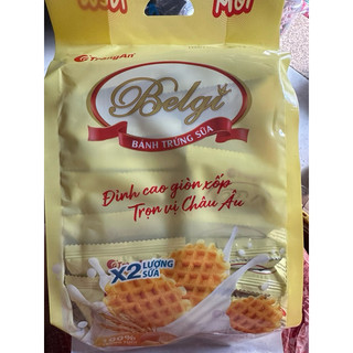 Bánh trứng sữa Belgi đỉnh cao giòn xốp túi 250g