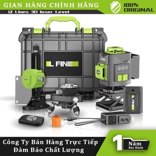 Máy cân bằng laser 12 tia xanh l fine c34 , máy cân mực tia xanh l fine