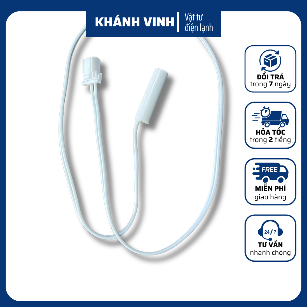 Đầu dò SHARP, cảm biến tủ lạnh Sharp, sensor tủ lạnh Sharp, cảm biến xả băng cho tủ lạnh Sharp [Khánh Vinh]