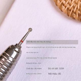 Đầu mài khoé da tròn bé mài da chết