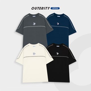 Áo Thun Outerity - Dino Line Tee Unisex Nam Nữ Localbrand