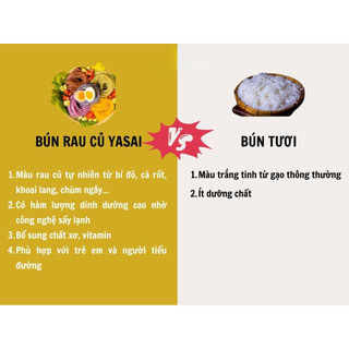 Bún Rau Củ Ăn Liền Yasai (80g)
