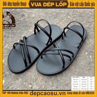 Dép cao su, dép Bác Hồ, dép bộ đội, dép Trường Sơn, dép Râu 5 quai giải phóng tăm làm thủ công