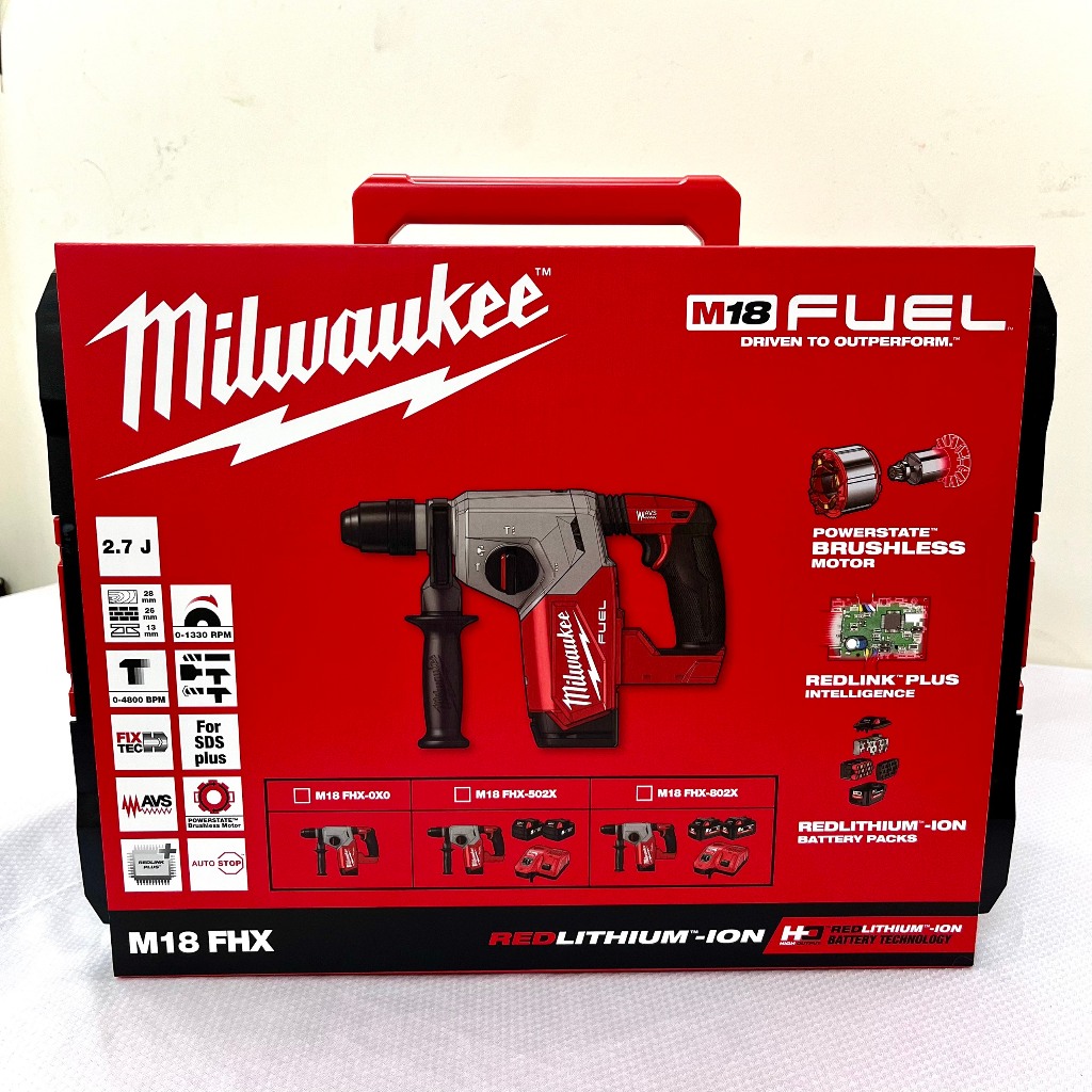 Máy khoan búa pin M18 Milwaukee FHX-0X0