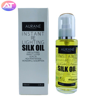 Tinh Dầu Aurané Instant Re Lighting Silk Oil Dưỡng Bóng Tóc 100ml