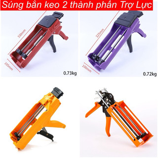 Súng bắn keo 2 thành phần epoxy , dụng cụ bắn keo , trợ lực sắt , nhựa