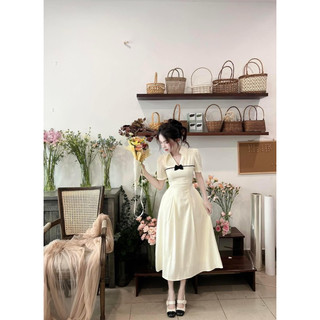 ĐẦM MAXI NUDE 2S BO EO XẾP LY XẺ ĐÙI