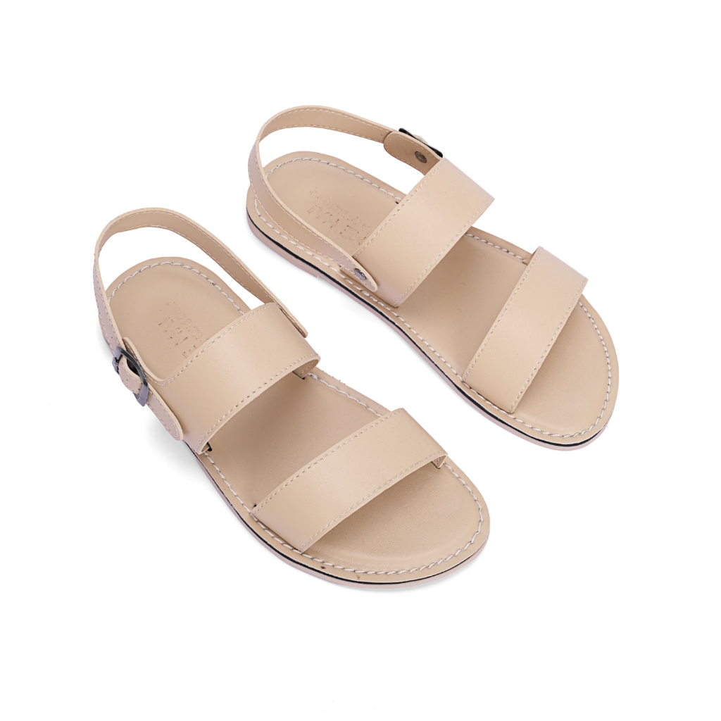 MHN15 - Sandal Quai Hậu Nữ Thời Trang Mehai S & C Quai Chéo Da PU Cao Cấp Đế Cao Su Chống Trơn