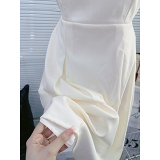 ĐẦM MAXI NUDE 2S BO EO XẾP LY XẺ ĐÙI