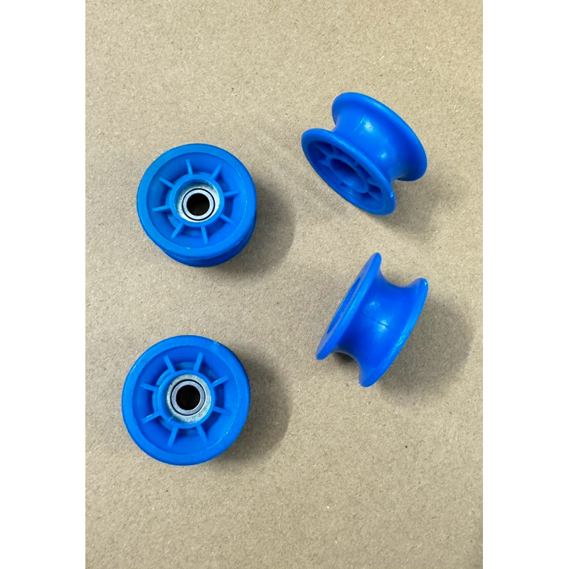 Bánh xe con lăn càng chữ A máy cắt đầu bàn 62ZZ (bộ 4 chiếc)