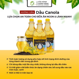 Dầu hạt cải Canola Oils Koala Gold