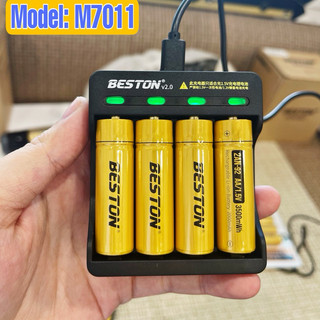 Pin sạc beston 1.5v li-on 3500mwh, tặng kèm cục sạc, pin sạc dung lượng cao nhất, pin bền nhất thị trường