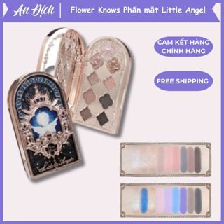[Chính hãng] Flower Knows - Bảng Phấn Mắt Thiên Thần Nhỏ Little Angel Cổ Điển, Mịn Màng, Lâu Trôi, Không Gây Kích Ứng