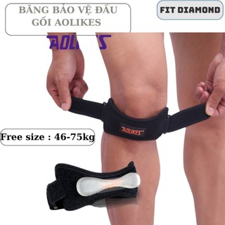 Băng Bảo Vệ Đầu Gối Khóa Đơn AO LIKES A651- Băng Bảo Vệ Đầu Gối chính hãng AOLIKES
