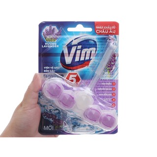 (MỚI) Vỷ Viên Vệ Sinh Bồn Cầu Vim 55g