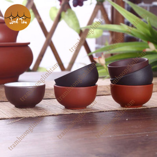 [HÀNG LOẠI 1] Chén tử sa uống trà gốm sứ Nghi Hưng phụ kiện bàn trà trà đạo