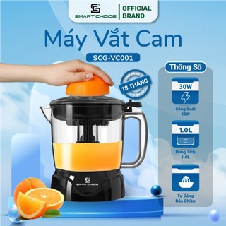 Máy vắt cam smartchoice scg-vc001 30w 1000ml, máy vắt nước cam bằng điện tự động đảo chiều cao cấp