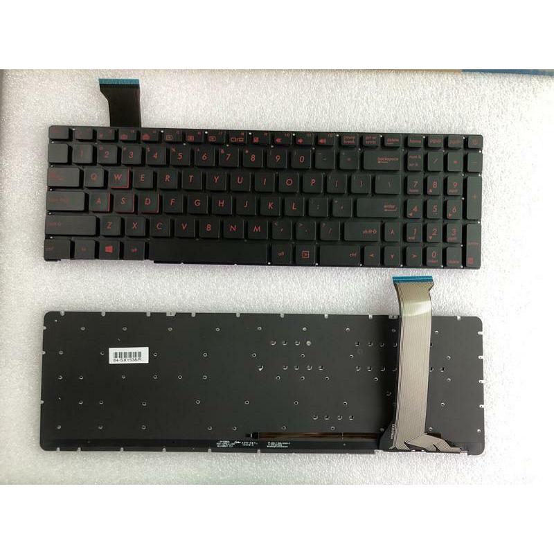 Bàn phím Asus ROG GL552 GL552JX GL552VW GL552VX màu đen có led US