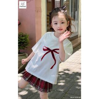 Bộ Melisa Trắng nơ