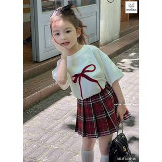 Bộ Melisa Trắng nơ