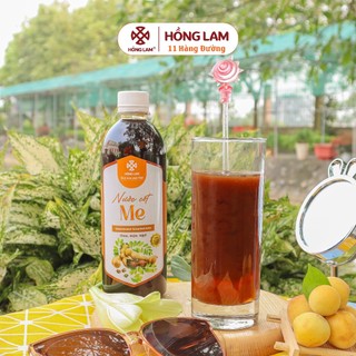  Nước cốt Me tươi Hồng Lam 500ml - Vị chua ngọt 