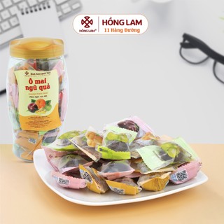  Ô Mai  Xí Muội  Ngũ Quả Hồng Lam - Loại đặc biệt nhiều vị - Hộp gói  320g 400g  