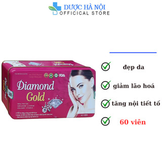 Sâm tố nữ Diamond hỗ trợ tăng cường nội tiết tố nữ Hộp 60 viên