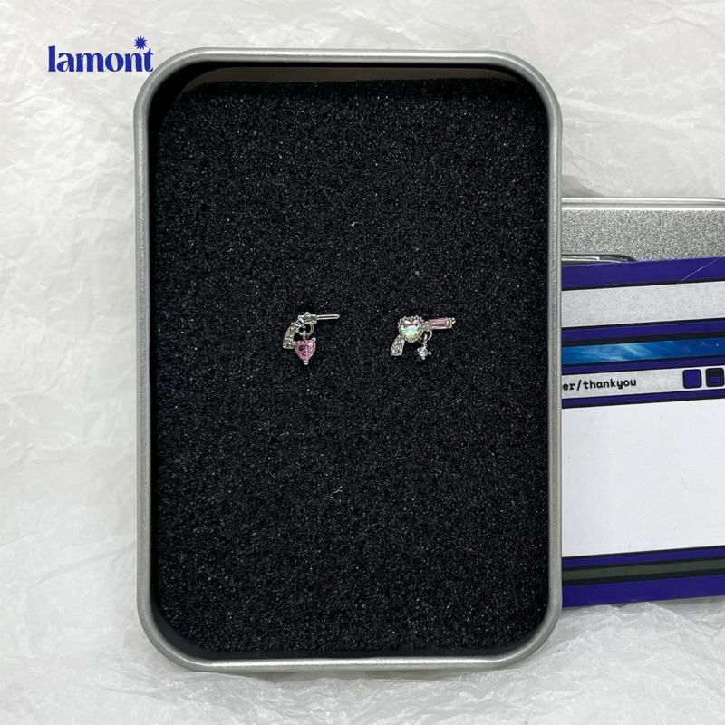 Khuyên Đá Hình Mini Gunny Set • Lamontshop