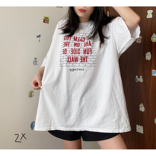 Áo phông Mỹ trắng Bigsize 2hand , thun mỹ trắng secondhand giấu quần