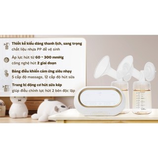 Máy Hút Sữa Đôi/Kép Spectra Dual Compact Chính Hãng Bảo Hành 24 Tháng Bởi Spectra Viet Nam