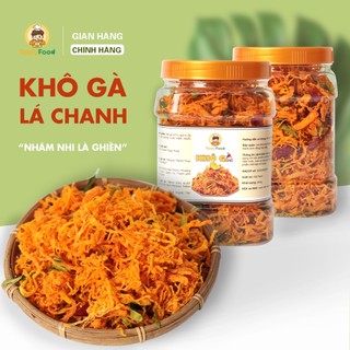 Khô Gà Lá Chanh Tasty Food - Hũ 500g/1kg
