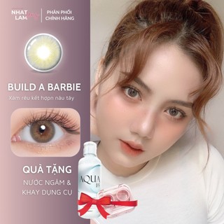 Lens Xám Rêu [BAB] có độ và không độ/ kính áp tròng chính hãng Angel Eyes - Dia 14.0mm/ Nhatlamlens