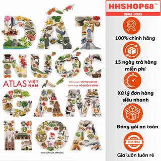 Sách - đất nước gấm hoa - atlas việt nam - nxb kim đồng