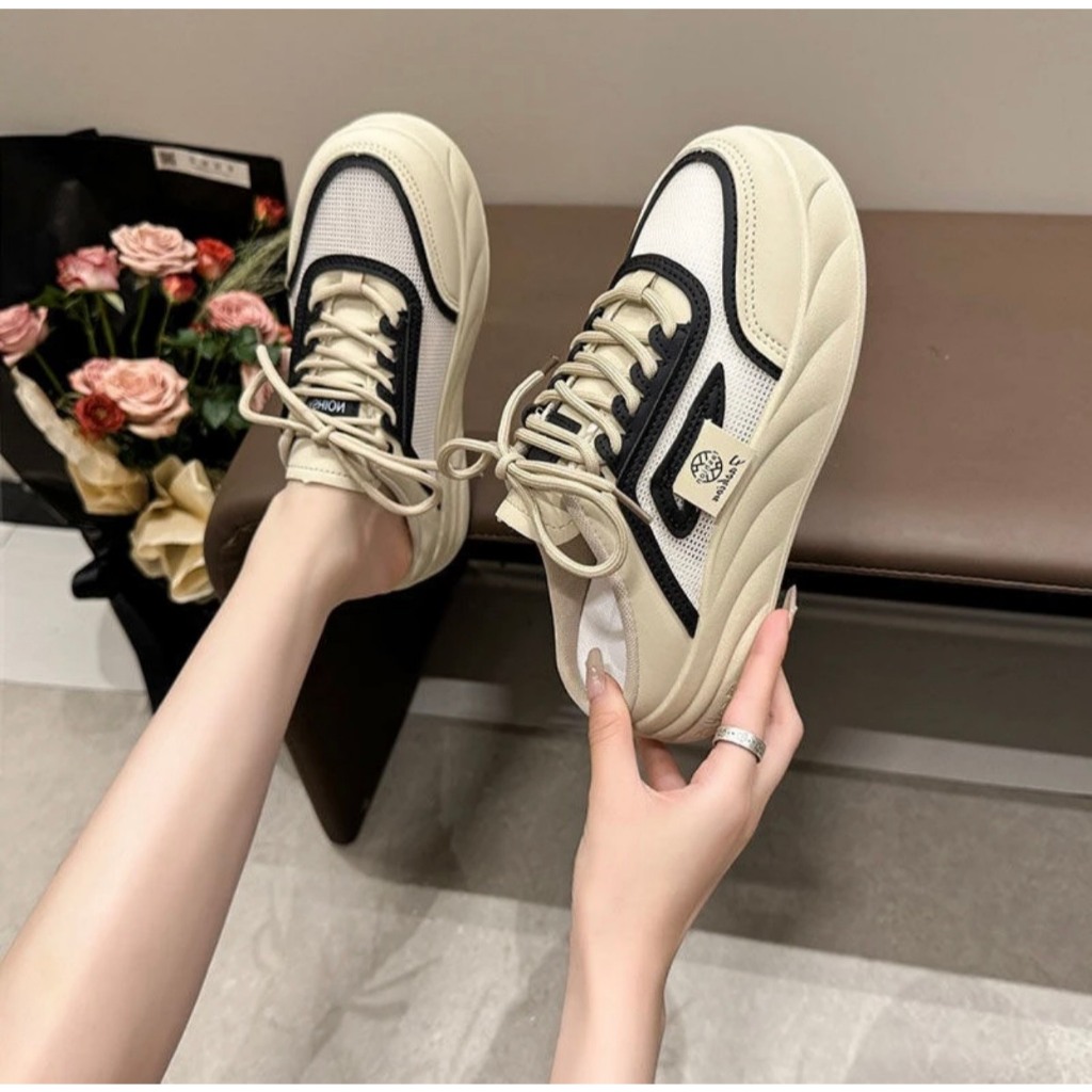 Giày Sục Nữ thể thao đế 3cm - SU044