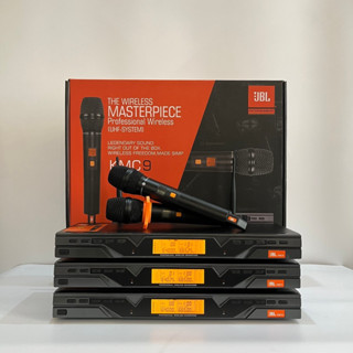 Micro không dây JBL KMC9 mới 2024, micro không dây thông minh cao cấp có cài đặt tần số.