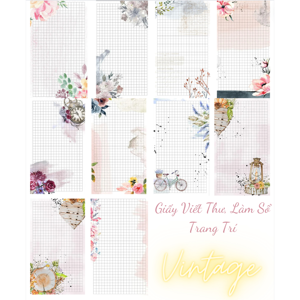 Giấy Kraft viết thư, trang trí làm thiệp