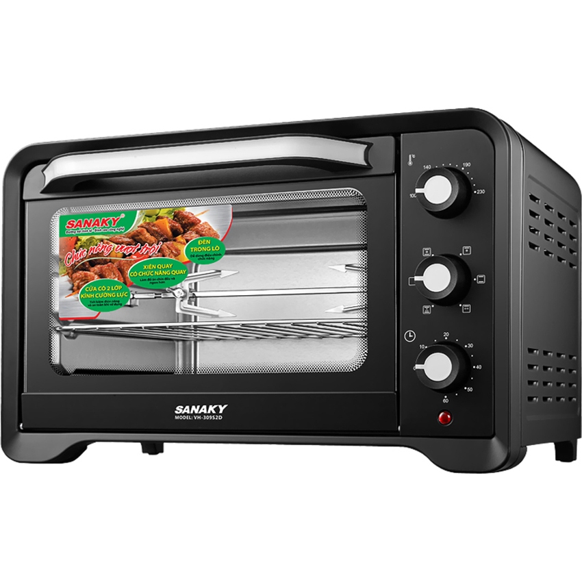 Lò nướng Sanaky 30 lít - VH-309S2D - Hàng chính hãng