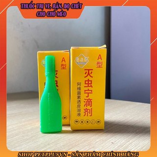 Nhỏ gáy trị ve rận chó mèo giá rẻ, hiệu quả cao