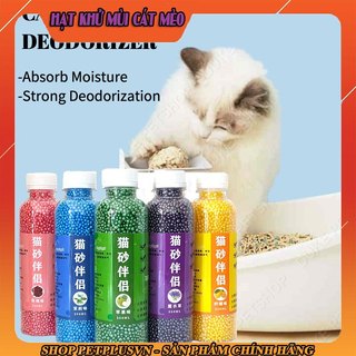 Bột khử mùi cho vào cát vệ sinh mèo