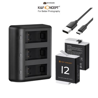 Pin k&f concept dành cho gopro hero 9 10 11 12