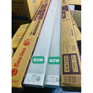 Đèn bán nguyệt rạng đông 60w m66 - đèn tuýp led 60w rạng đông mẫu vuông cạnh - chính hãng 100%