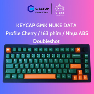 Keycap GMK Nuke Data clone profile Cherry chất liệu ABS Doubleshot 163 phím chất lượng cao của G-Cap Store