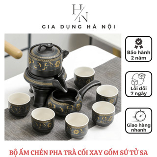 Bộ ấm chén pha trà cối xay gốm sứ tử sa cao cấp - bộ 8 chi tiết- bộ 11 chi tiết- bộ 17 chi tiết - bộ 18 chi tiết