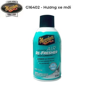 Khử mùi diệt khuẩn nội thất ô tô Hương xe mới (MÙI ĐẬM)  - Meguiar's Air Refresher New Car, G16402