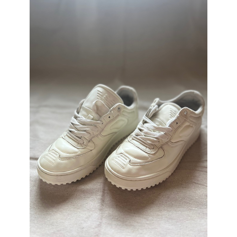 GIÀY NAM DA TRẮNG ARMANI SIZE 41
