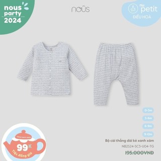 Bộ quần áo dài tay nous petit từ 0-3m đến 9-12m