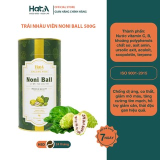 Trái nhàu viên Hạt A Cafe Noni Ball 500gr