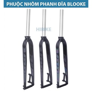  Phuộc nhôm xe đạp phanh đĩa Blooke 26 27.5 và 29 inch Càng trước fork xe đạp 