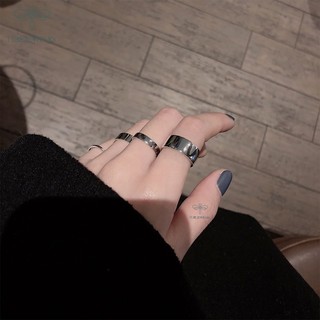 Nhẫn bạc TLEE bản trơn basic TLEE JEWELRY A0298