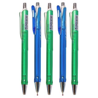 Bút gel bấm thiên long gel-b011, mực xanh, nét bút 0.5mm